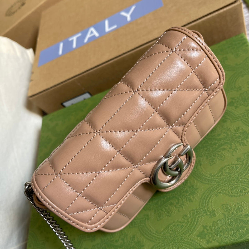 Back view of sleek premium women's handbag – women's luxury handbag