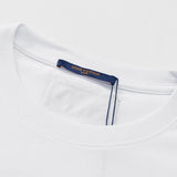 Full styled look of Louis Vuitton cotton t-shirt with relaxed-fit cut