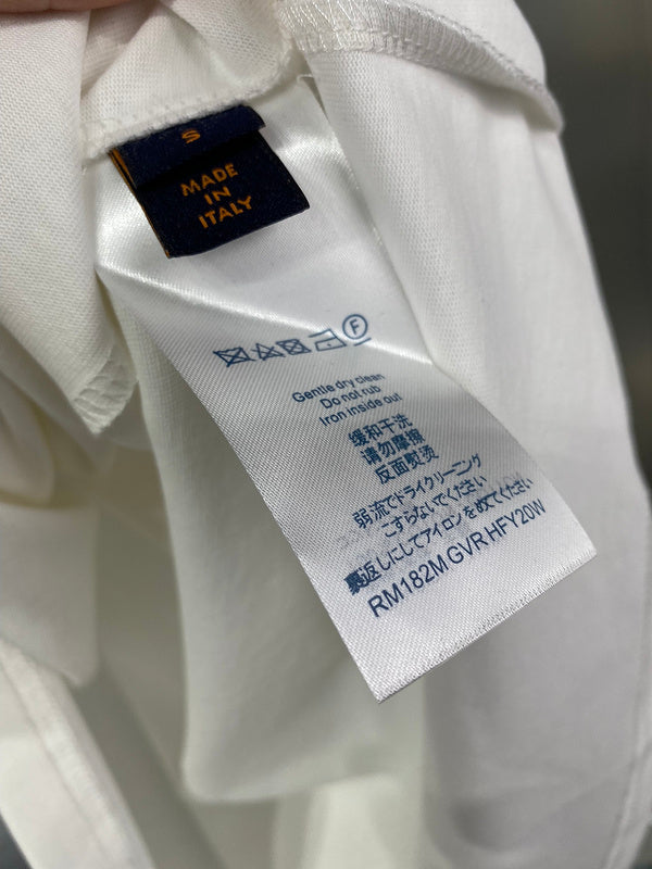 Front view of Louis Vuitton cotton t-shirt with streetwear-inspired cut