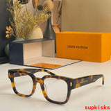 Close-up detail view of Louis Vuitton unisex sunglasses