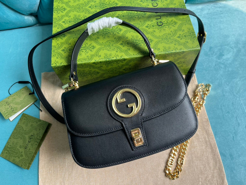 Styled lifestyle shot of sleek premium women's handbag – women's luxury handbag