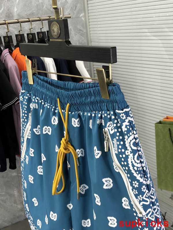 Full styled look of Rhude luxury clothing with runway-inspired design
