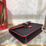 Refined Premium PU Leather Handbag - Signature Hardware Accents | Women's Statement Accessory #1792 - alternate angle view (image 8) of designer-inspired handbag