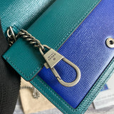 Top view of polished chic women's handbag – women's designer-style accessory