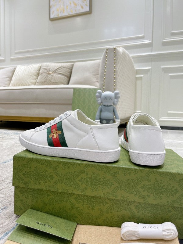 Gucci tonal black luxury sneakers view 7 premium leather build