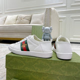 Gucci tonal black luxury sneakers view 7 premium leather build