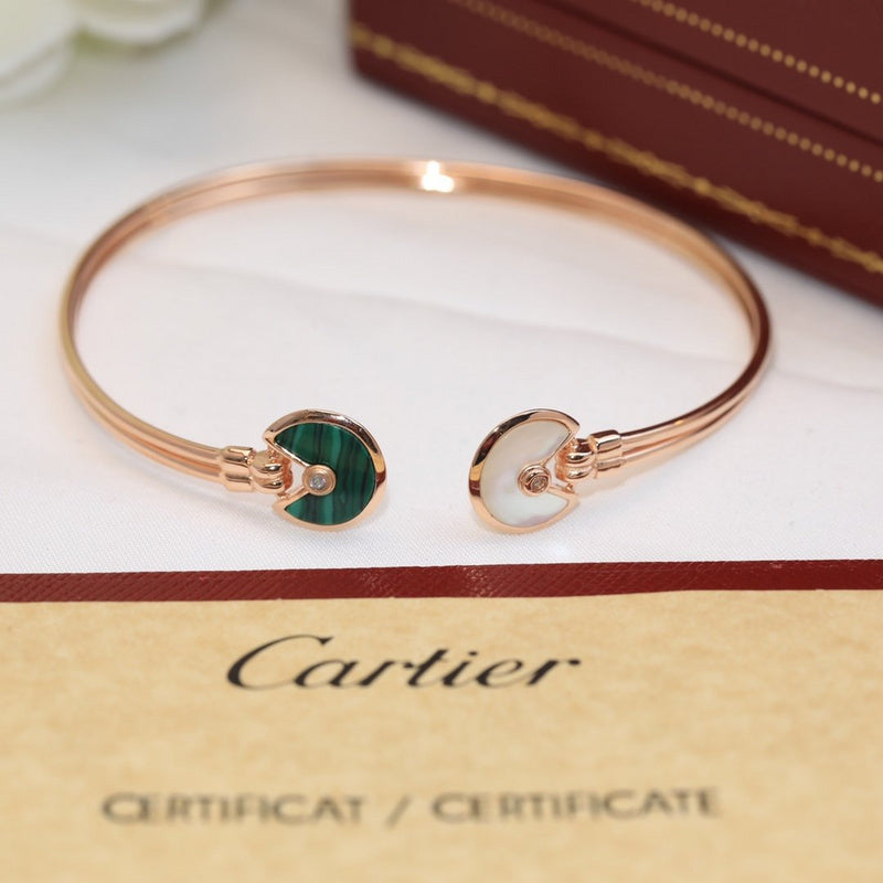 Front view of Cartier unisex jewelry piece