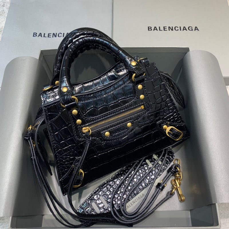 Structured Premium PU Leather Handbag - Polished Finish | Women's Everyday Carry Handbag #321 - front view (image 1) of designer-inspired handbag