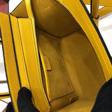 Front view of classic structured women's handbag – women's everyday handbag