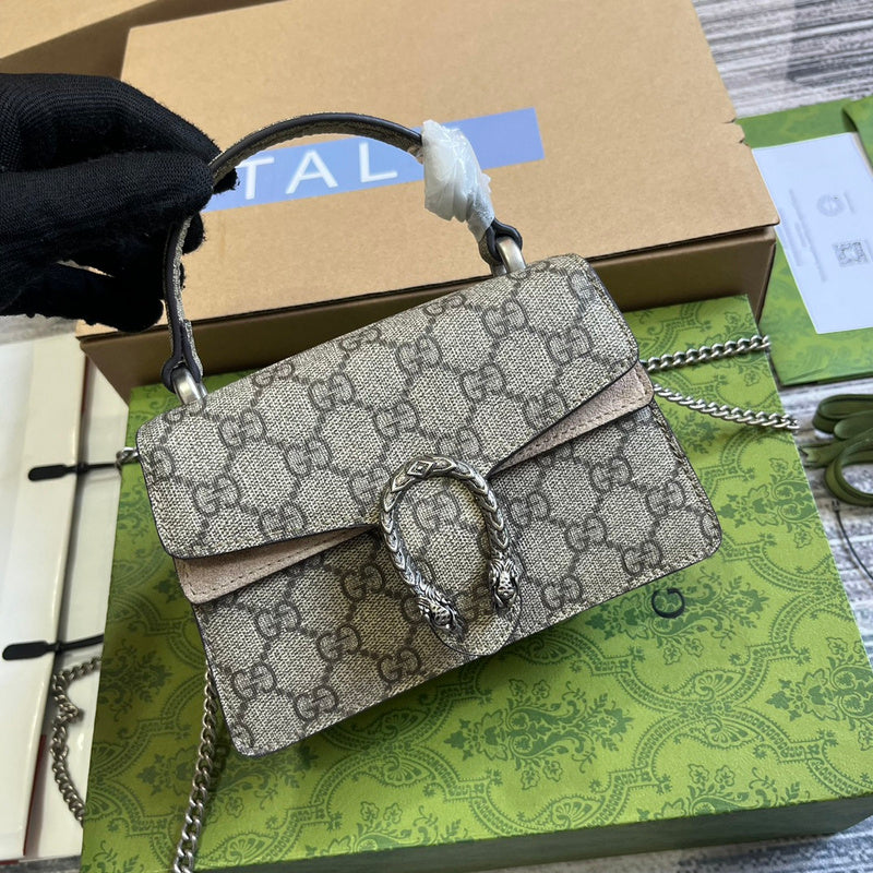 Front view of modern chic women's handbag – women's luxury accessory