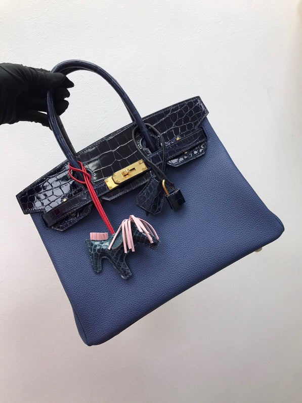 Modern bag shown from front angle