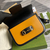 Front view of elevated structured women's handbag – women's statement bag