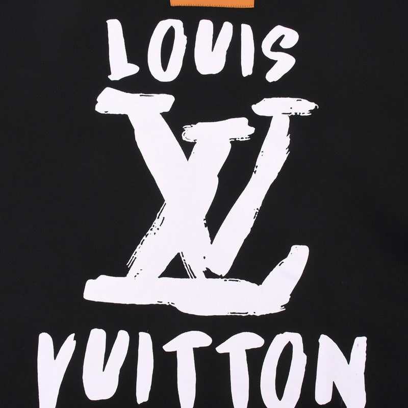Full styled look of Louis Vuitton luxury clothing with streetwear-inspired cut