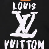 Full styled look of Louis Vuitton luxury clothing with streetwear-inspired cut
