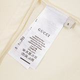 Close-up detail shot of Louis Vuitton cotton t-shirt with contemporary cut