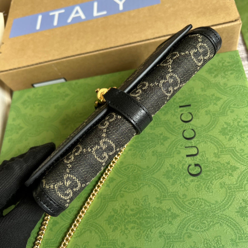 Back view of chic polished women's handbag – women's luxury accessory