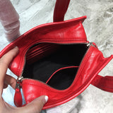 Modern Premium PU Leather Handbag - Refined Silhouette | Women's Luxury Handbag #942 - close-up detail shot (image 3) of designer-inspired handbag