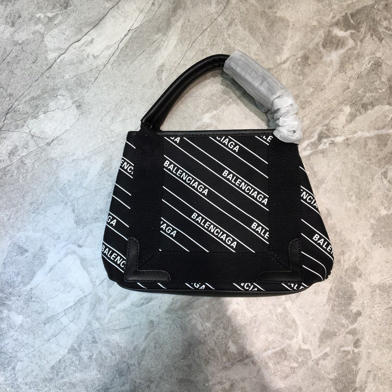 Contemporary Premium PU Leather Handbag - Signature Hardware Accents | Women's Premium Handbag #753 - back view (image 4) of designer-inspired handbag