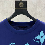 Close-up detail shot of Louis Vuitton cotton t-shirt with everyday silhouette