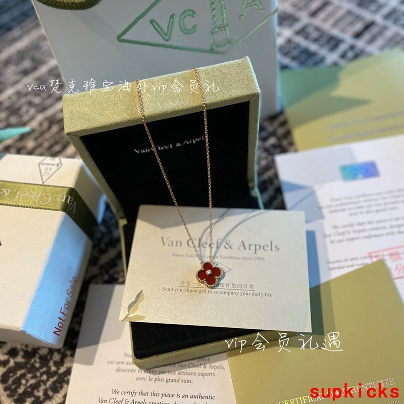 Lifestyle view of Van Cleef & Arpels unisex jewelry piece