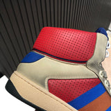 Gucci stone beige luxury sneakers view 7 chunky sole construction
