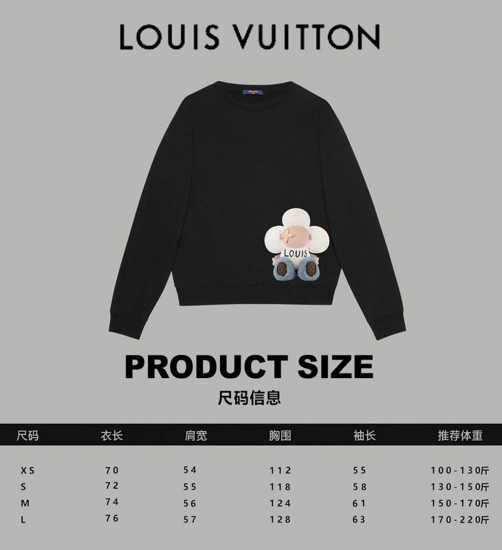 Close-up detail shot of Louis Vuitton luxury clothing with signature branding