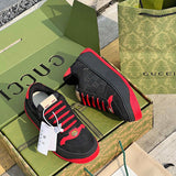 Gucci neutral cream luxury sneakers view 4 sleek tonal finish