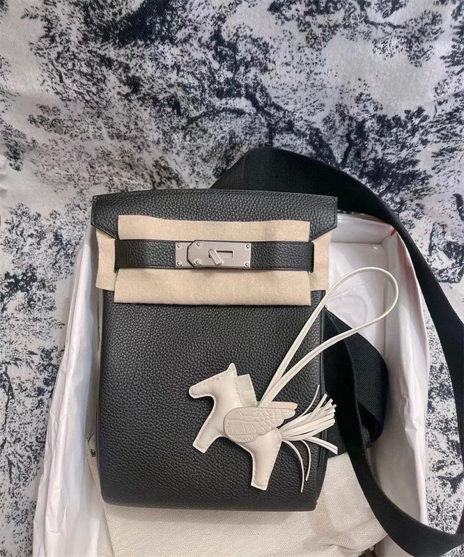 Poised bag shown from front angle