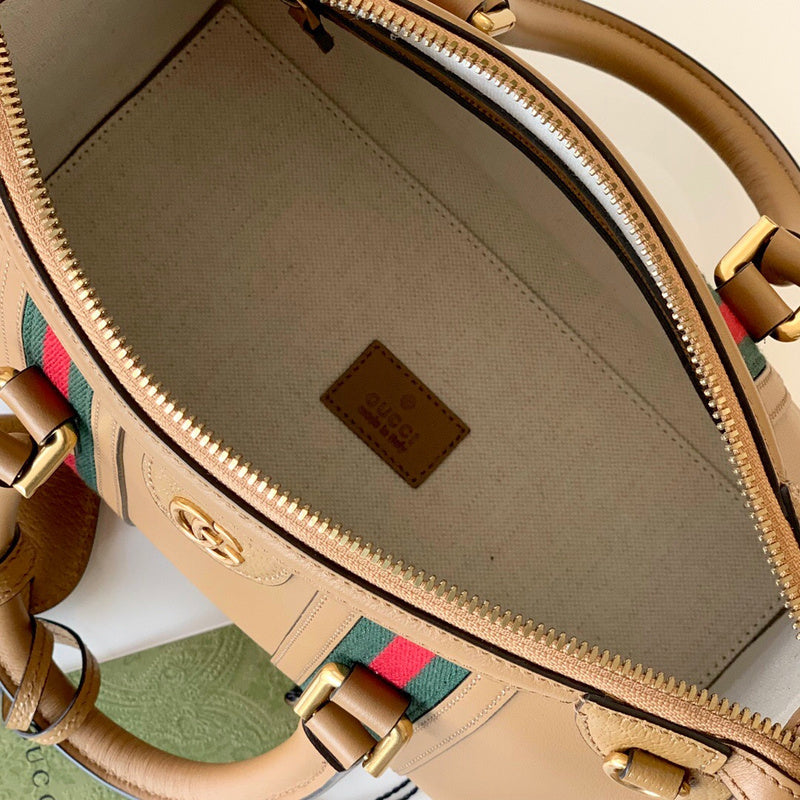 Styled lifestyle shot of statement polished women's handbag – women's everyday handbag