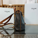 Top view of refined modern women's handbag – women's luxury accessory