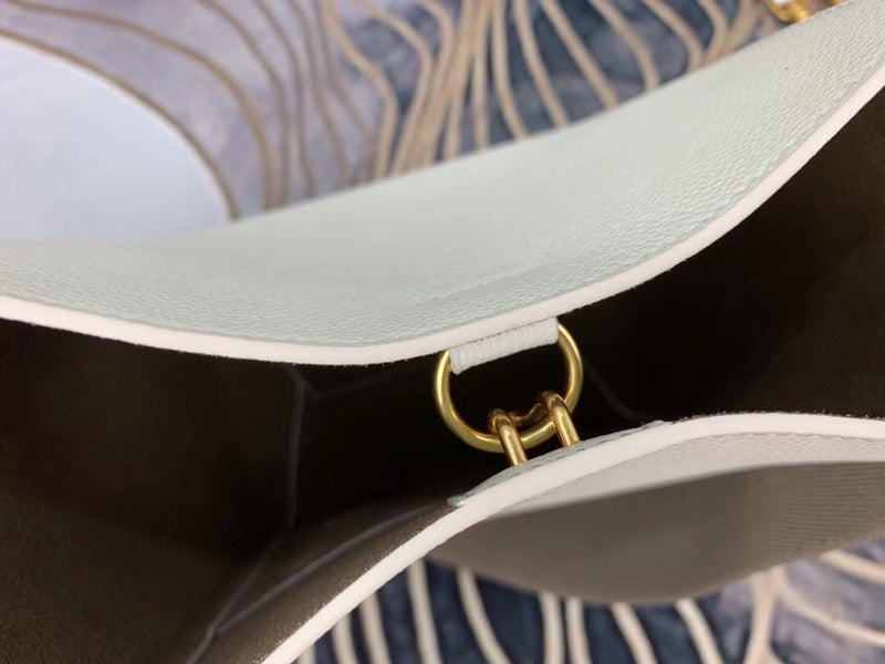 Top view of classic modern women's handbag – women's luxury accessory