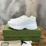Gucci all-black luxury sneakers view 10 low-top design