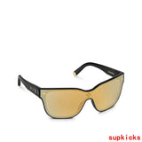 Angled view of Louis Vuitton unisex sunglasses
