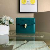 Classic Vegan Leather Handbag - Statement Silhouette | Women's Statement Accessory #1684 - product detail shot (image 10) of designer-inspired handbag
