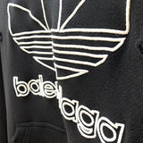 Close-up of Balenciaga designer clothing craftsmanship
