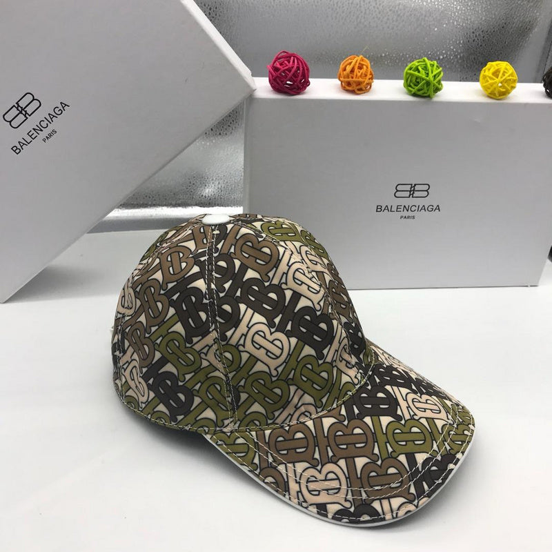 Angled view of Burberry unisex cap