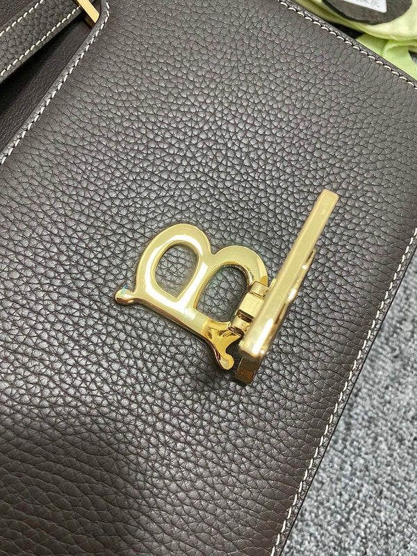 Sophisticated Premium PU Leather Handbag - Chic Everyday Appeal | Women's Luxury Handbag #1147 - styled full view (image 7) of designer-inspired handbag