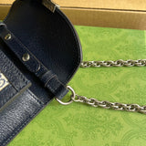 Close-up detail of sleek statement women's handbag – women's statement bag