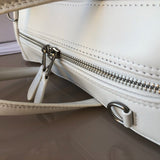 Classic Vegan Leather Handbag - Understated Luxury Look | Women's Everyday Carry Handbag #903 - texture close-up (image 9) of designer-inspired handbag