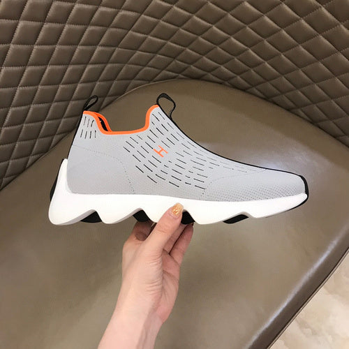 Hermes shoes Style 099 - texture and material detail