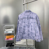 Side profile of Louis Vuitton luxury clothing with signature branding