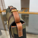 Top view of chic elevated women's handbag – women's luxury accessory