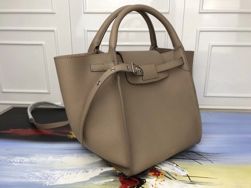 Close-up detail of modern premium women's handbag – women's statement bag