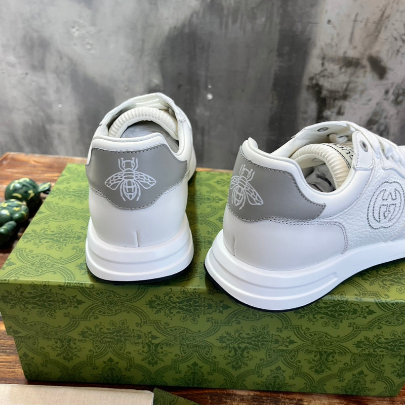 Gucci classic monochrome luxury sneakers view 6 everyday casual design