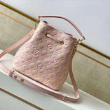 Interior view of signature premium women's handbag – women's statement bag