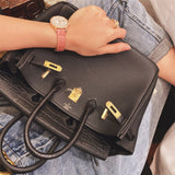  structured bag close-up of hardware and finish 11