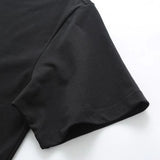 Back view of Louis Vuitton cotton t-shirt with monogram-inspired silhouette
