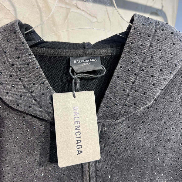 Balenciaga clothing close-up — premium authentic designer style