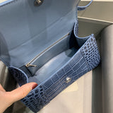 Refined Faux Leather Handbag - Modern Structured Build | Women's Statement Accessory #676 - texture close-up (image 9) of designer-inspired handbag