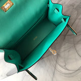 Close-up detail of sleek bag design